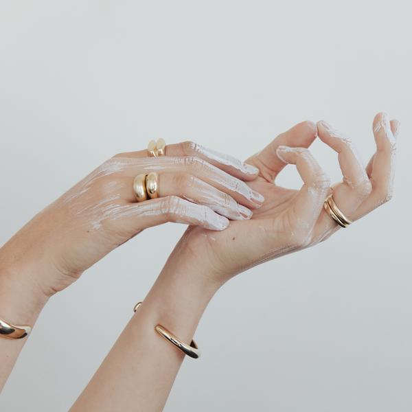 MGG Studio stacking rings on model